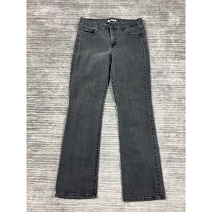 Bandolino Blu Jeans Womens 10 Gray Bootcut Beaded‎ Pockets Casual